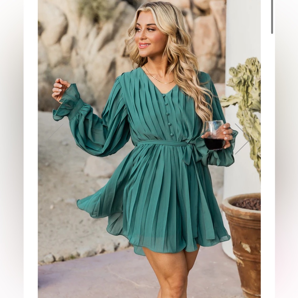 New Green Romper size XS